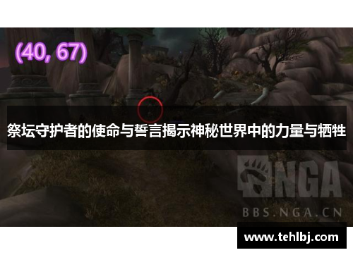 祭坛守护者的使命与誓言揭示神秘世界中的力量与牺牲